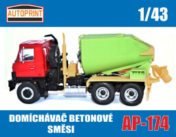 AP015 AP-174 Domíchávač betonové směsi